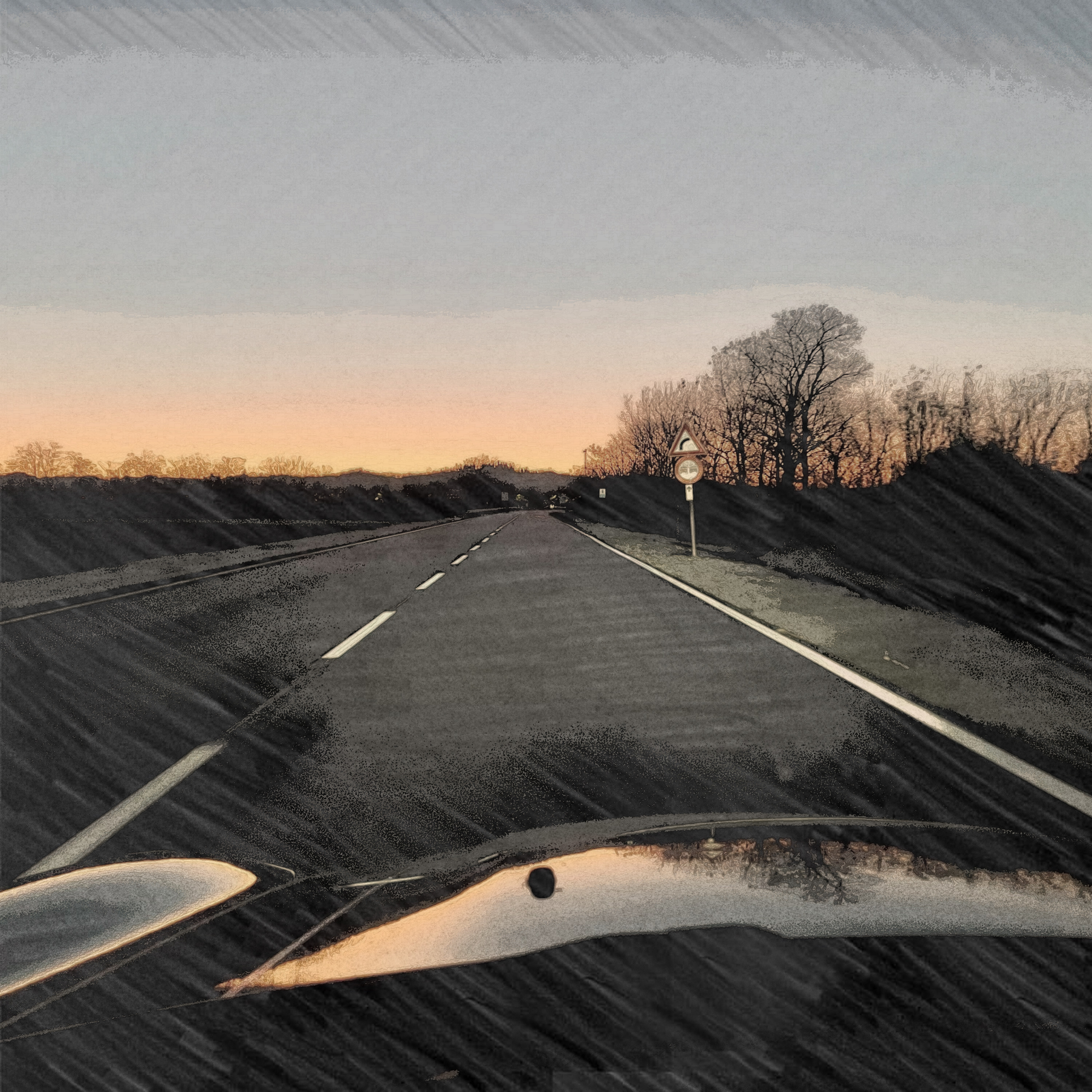 On the road
